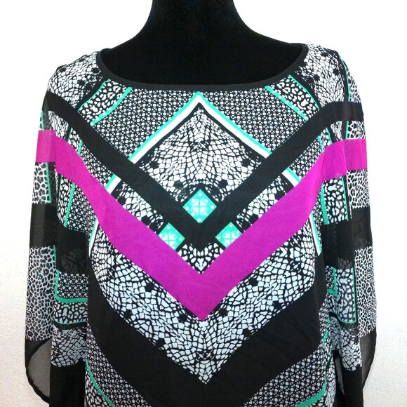 Style & Co., Spaghetti straps with geometric design covering, with crystal beads - Picture 3 of 9